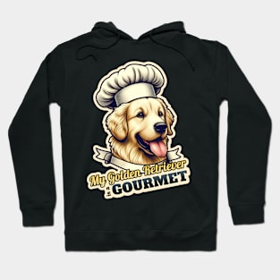 Golden Retriever Chef 3 Hoodie